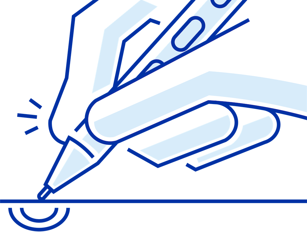 正確な筆圧感知