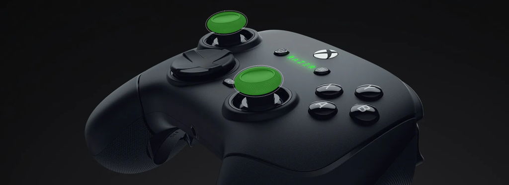 Razer レイザー Wolverine V3 Pro Xbox&PC用ワイヤレスコントローラー サムスティック ブラック
