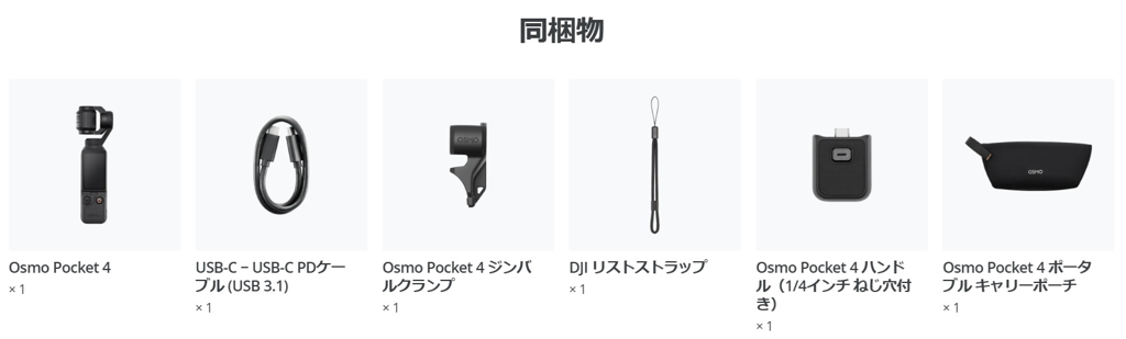 同梱品