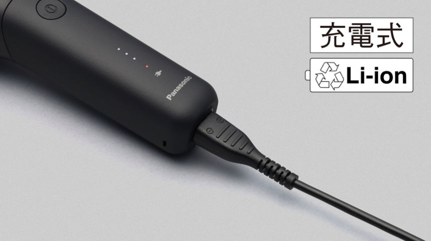 パナソニック ラムダッシュ バリカン ER-GS7A 充電式 リチウムイオン電池