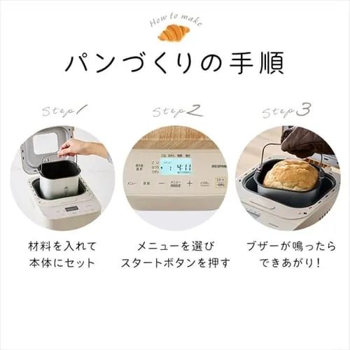 パンつくりの手順