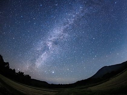 天の川撮影