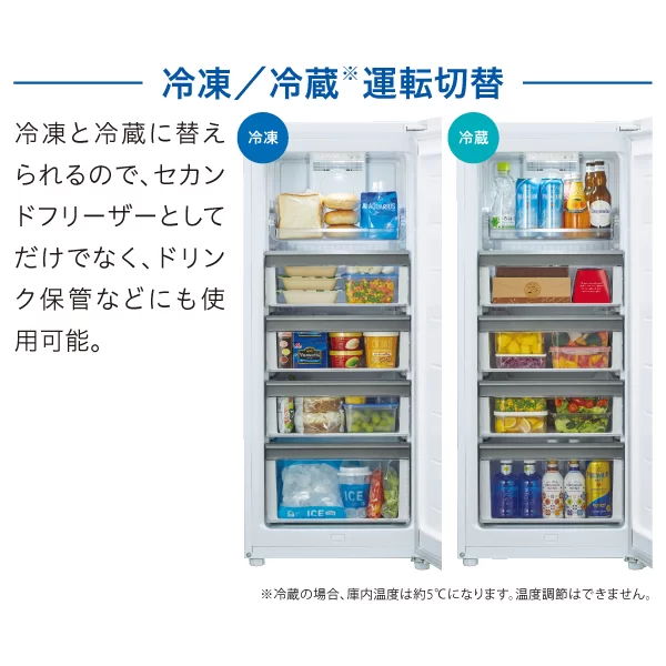 2つの温度で使い方いろいろ