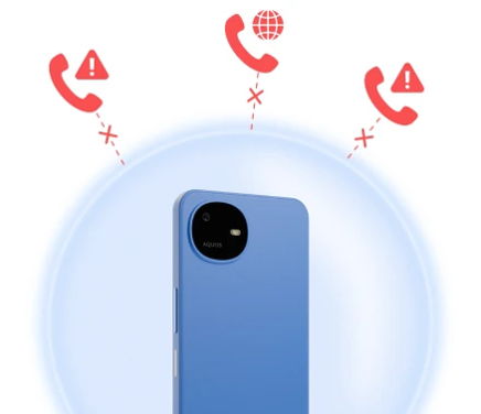 シャープ AQUOS wish6 迷惑電話・国際電話ブロック イメージ