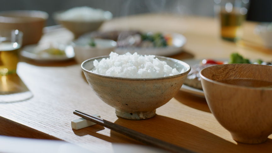 お好みの食感に合わせて炊き分け