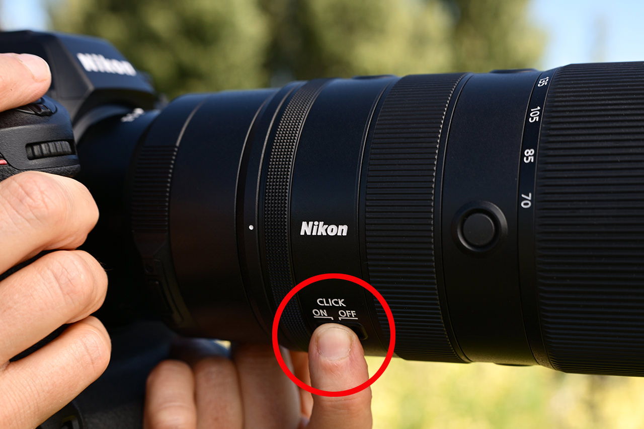 コントロールリングクリックスイッチ