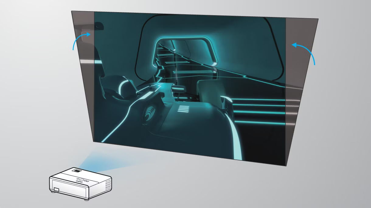 自動縦台形補正