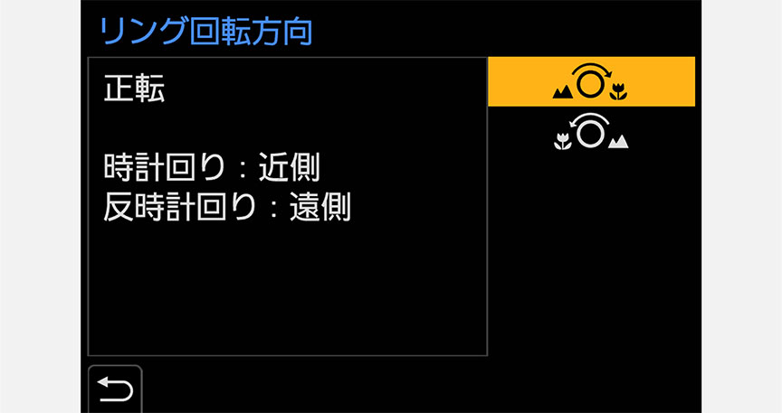 リング操作が可能