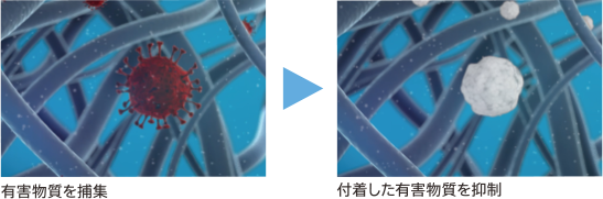 ウイルス抑制イメージ