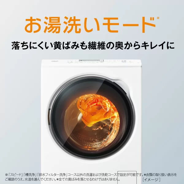 お湯洗いモード