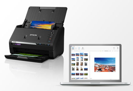 写真スキャン用アプリケーション「Epson FastFoto」