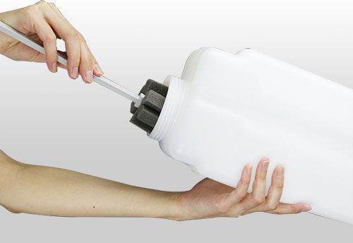 半透明白色タンク