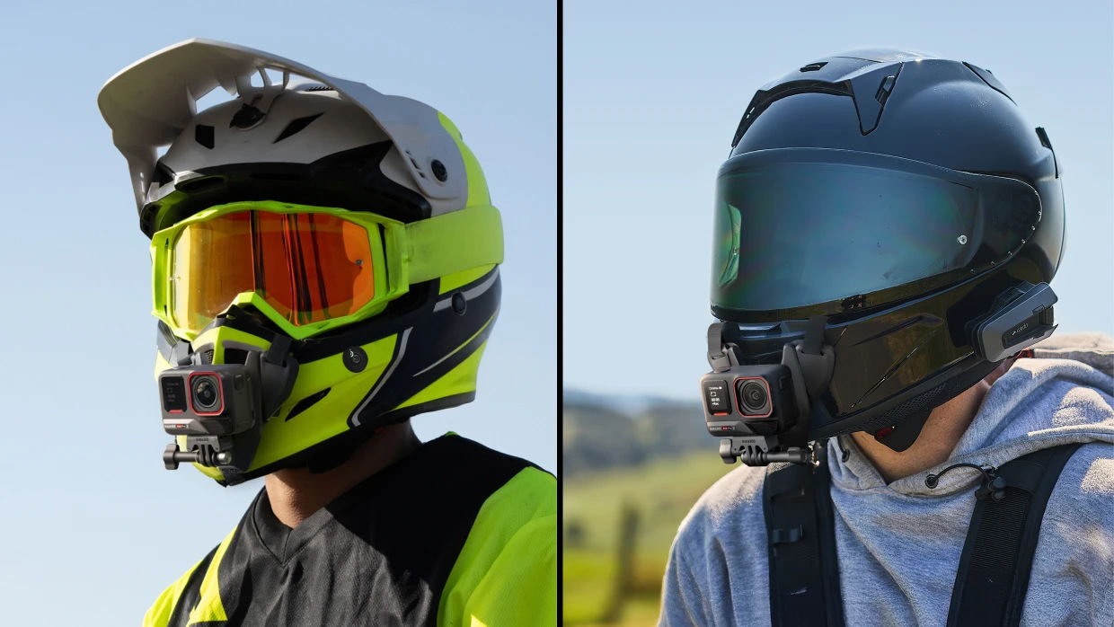 ヘルメット顎マウント2.0
