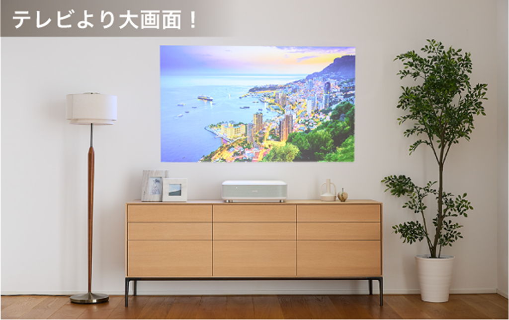 テレビより大画面