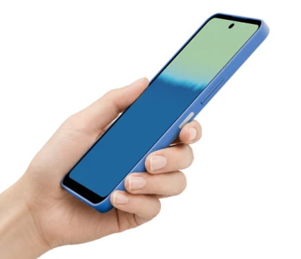 シャープ AQUOS wish6 手に持ちやすいサイズ感