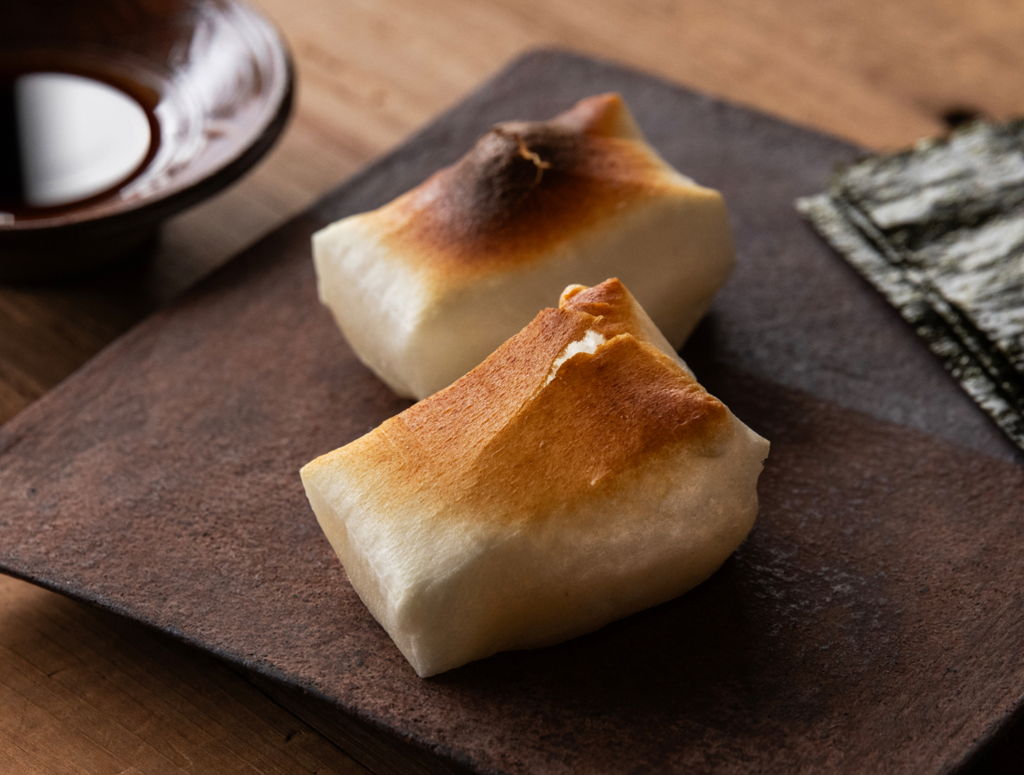 [2枚焼き]バルミューダ (BALMUDA) The Toaster KTT02JP スチームトースター クラシックモードで焼いたお餅