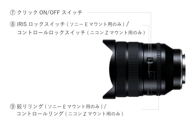 レンタル] タムロン 12-20mm F2.8(Model A084) 大口径超広角ズーム
