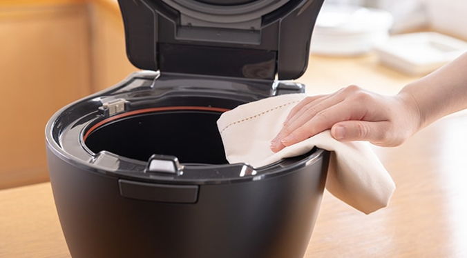 レンタル] [5.5合炊き] 三菱電機 本炭釜 紬 NJ-BW10J 炊飯器 ブラック