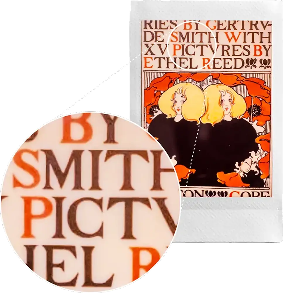 文字や細かい絵柄