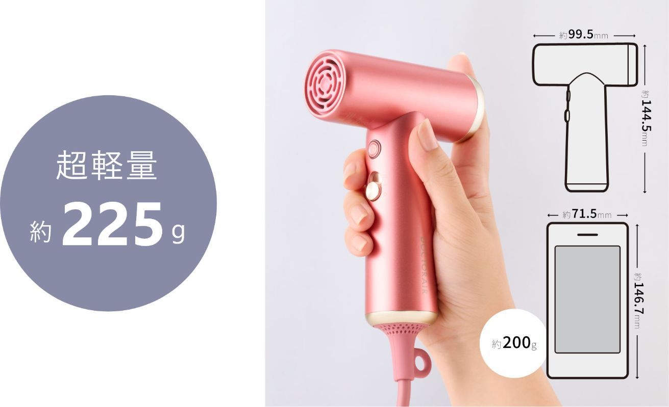 超小型なのに大風量