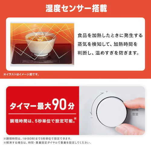 湿度センサー搭載