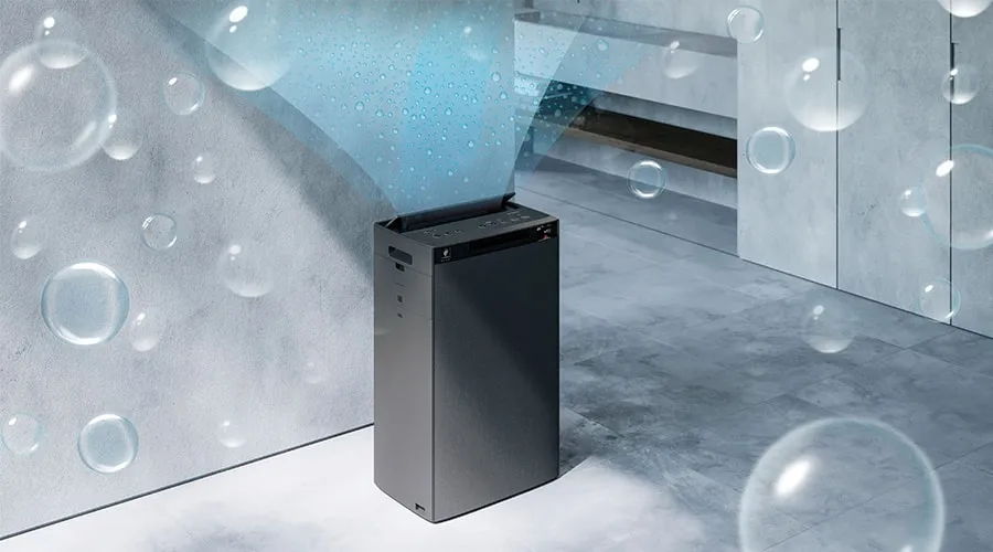 業界トップクラスの大容量加湿