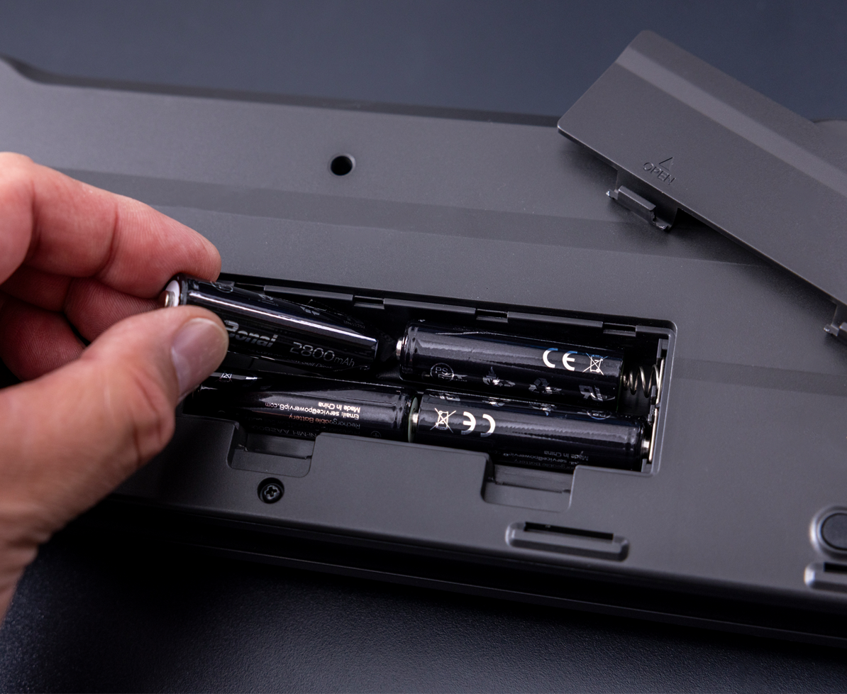 どこでも使える３電源対応