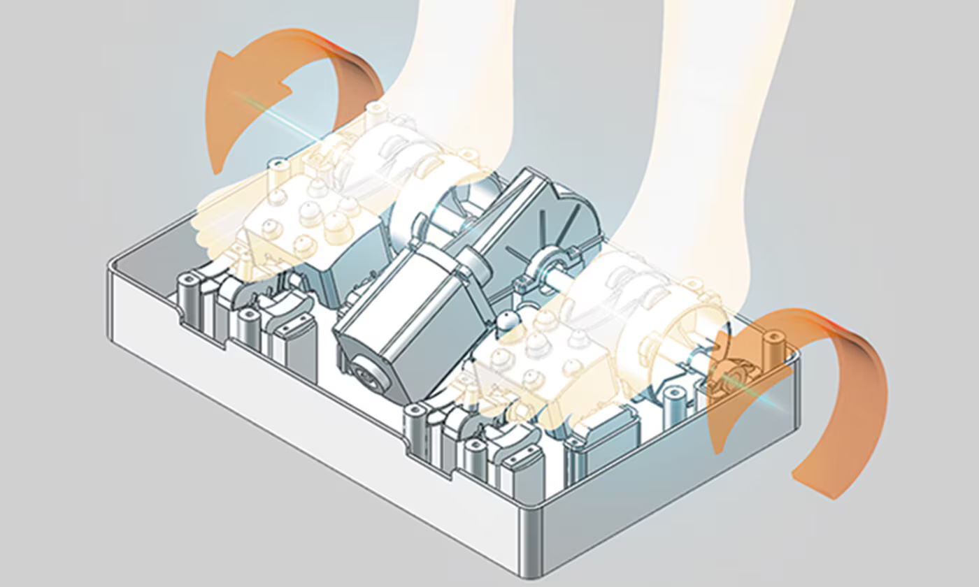 足裏指圧もみメカ