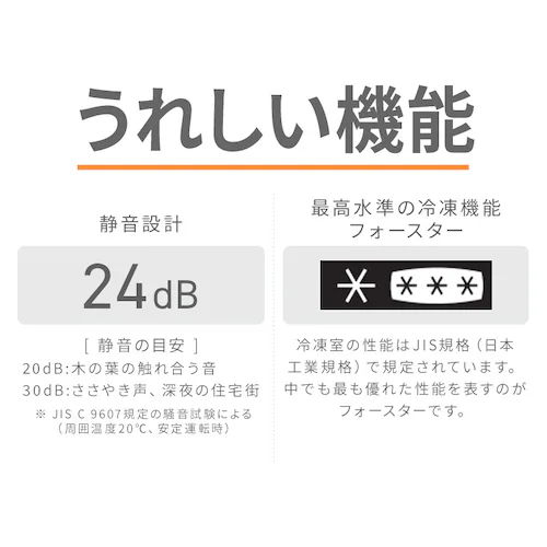 うれしい機能
