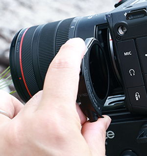 ドロップインフィルター機構を内部に搭載